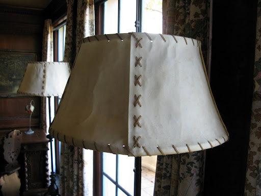 Such an unusual and appealing lampshade.
