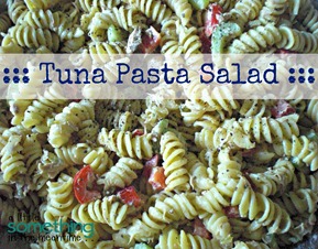 Tuna Pasta Salad Finished 