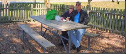 picnic lunch in El Dorado Springs, MO
