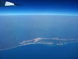 Our first sighting of our new home - the western shoreline of Madagascar! IMG_1387.jpg