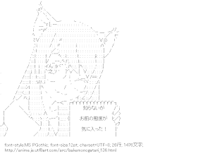 [AA]羽川翼 メッセージボード （化物語）