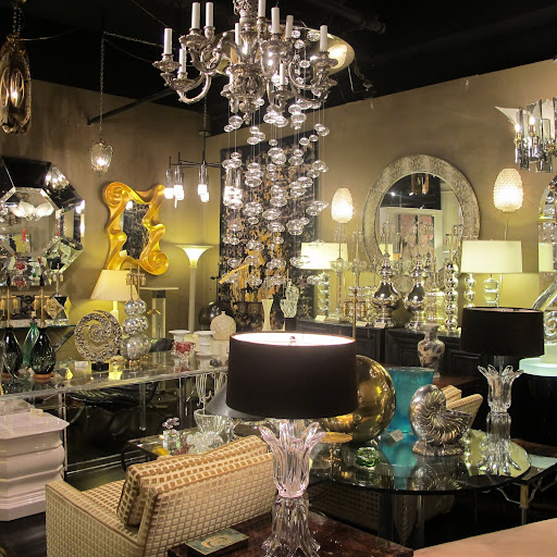 What a great hanging glass piece in the middle. It reminds me of a jellyfish.