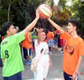 Tossing of Ceremonial Ball - Ma'am Dianne Salazar