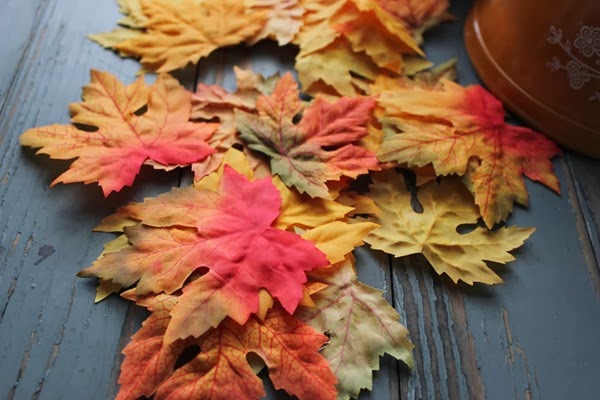 DIY Fall Leaf Bowl, Fall Decor, Fall Craft
