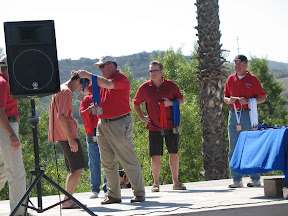 Bob gets his first place medal (men's 40-44 Open)