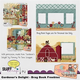 Mommy Me Time Scrapper - Gardener's Delight - Preview Mommy Me Time Scrapper - Gardener's Delight - Preview