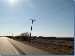 5844 Texas - US-77 South - railroad track that runs along US-77