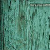 Hami - Porte en bois vert tombeau des rois hui