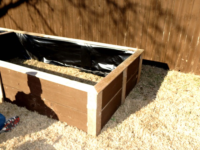 building raised garden box style with cents5