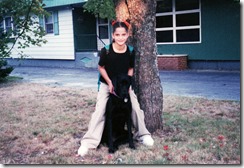 Amy, Ebony- 1st day of 5th grade- 1999