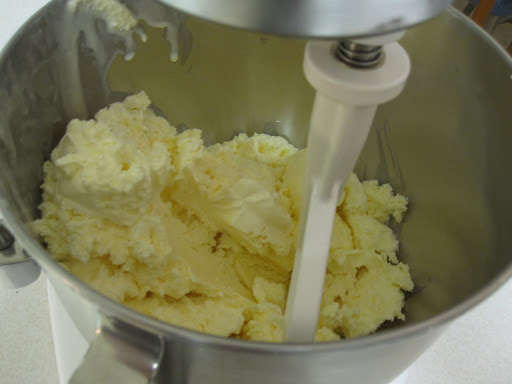 Use a mixer to combine the ingredients—ice cream is too stiff to mix by hand, and you don't want to let it melt.