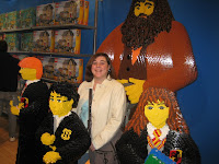 Lego Harry Potter display at F.A.O. Shwarz! awesome!