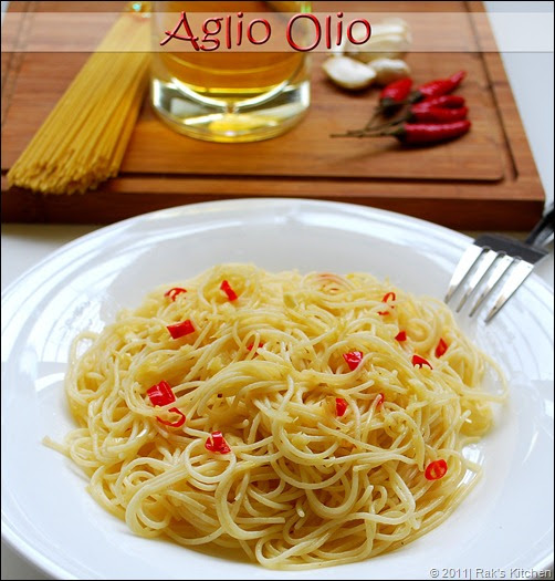 Aglio olio recipe Easy pasta recipes Rak's Kitchen