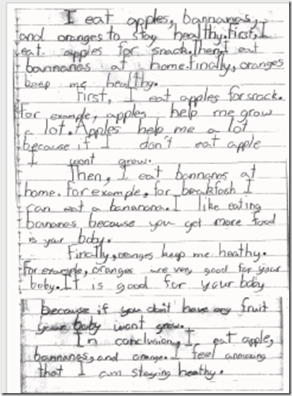 Example of who am i essay