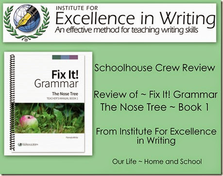 IEW Fix It Grammar Review Book 1 ~ lighthousechristiannc.blogspot IEW Fix It Grammar Review Book 1 ~ lighthousechristiannc.blogspot