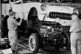 The first Corvettes produced in Flint, Michigan on June 30, 1953