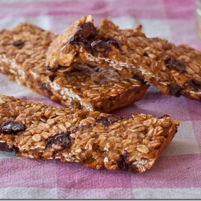 Sweet Potato Chocolate Chip Granola Bars