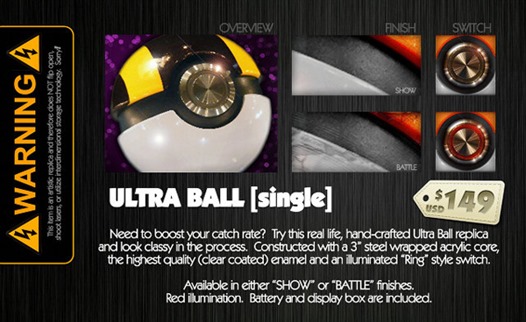 Replica Pokeball Ultra Ball PTX
