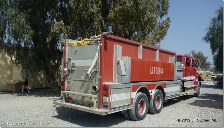 FOB Salerno Fire Truck