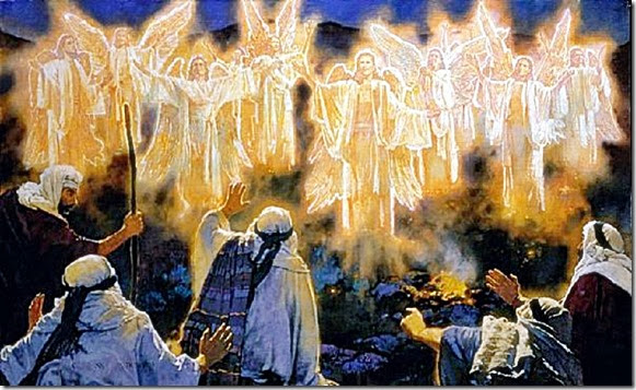Angels Announce Jesus to Shepherds Angels Announce Jesus to Shepherds