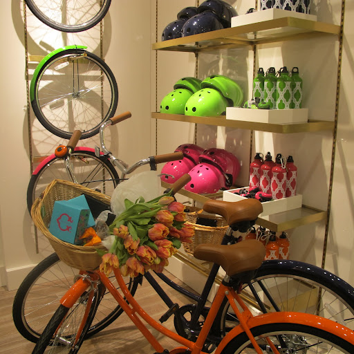 The biking section was so alluring.