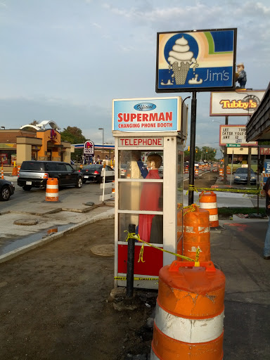 Superman's Changing Phone Booth