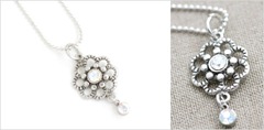 simple danglie neclace