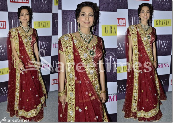 Juhi_Chawla_Lehenga