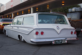 Chris Harris of Kitsap Kustoms' 1961 Impala Wagon