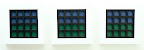windows, 1993, acrylic on wood, 3 panels, 36 x 36 x 5 in. ea.