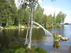 307 installation av Monica , konstvandring 2009 Grabbudden Stjärnsund