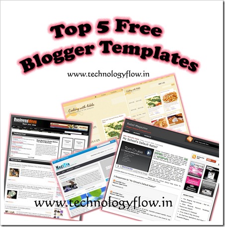 Top free blogger templates
