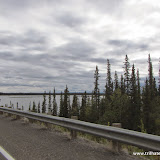 Estrada para Destruction Bay, Alaska, EUA