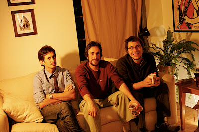 Tomás, Alex y Julienne. Regios los tres.