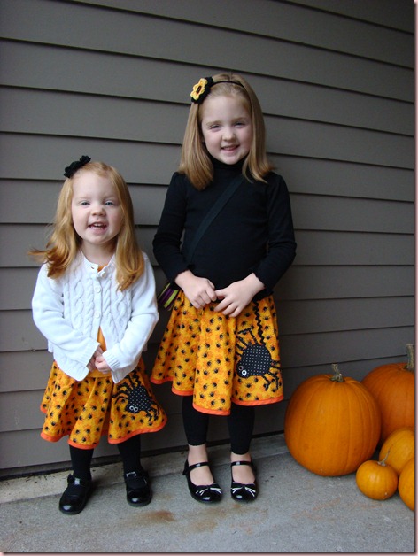 Happy Halloween skirts