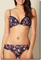 B by Ted Baker Floral Print Bra and Briefs