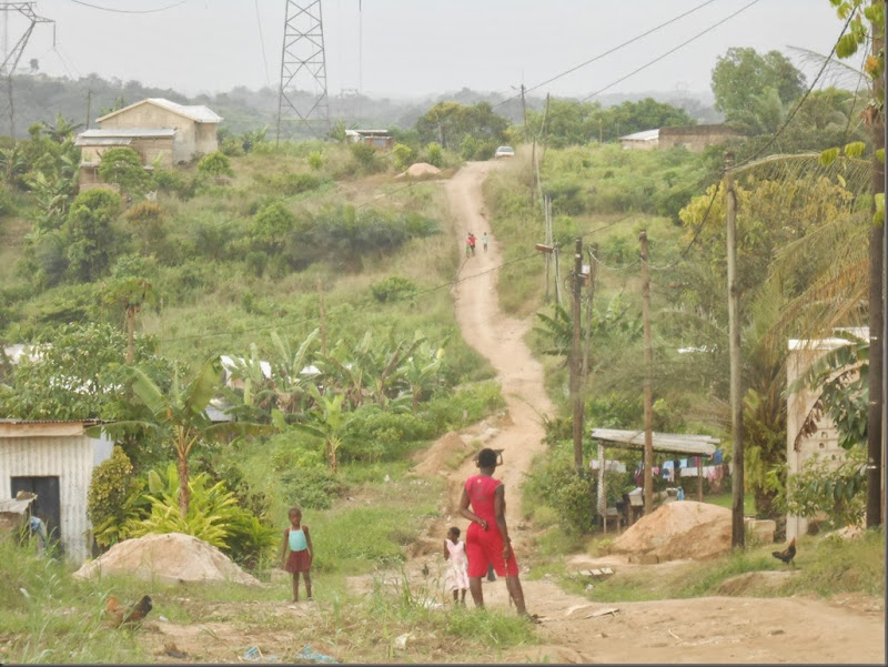 Road to Sidoni's Groom's house