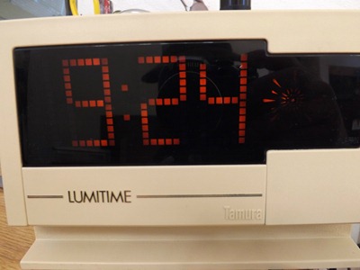 Lumitime C-41 clock