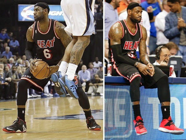 James Debuts New LeBron 11 Away PE and Soldier 7 in Memphis