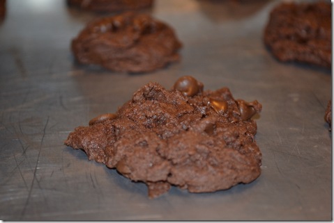 chocolate cheater cookies 015