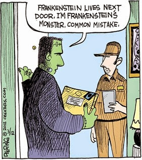 el monstruo de Frankenstein