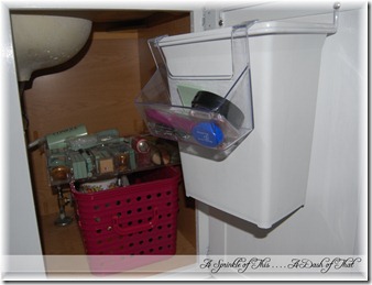 master bath vanity makeup tray