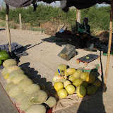 Hami - Etal melon et pasteque bord de la route