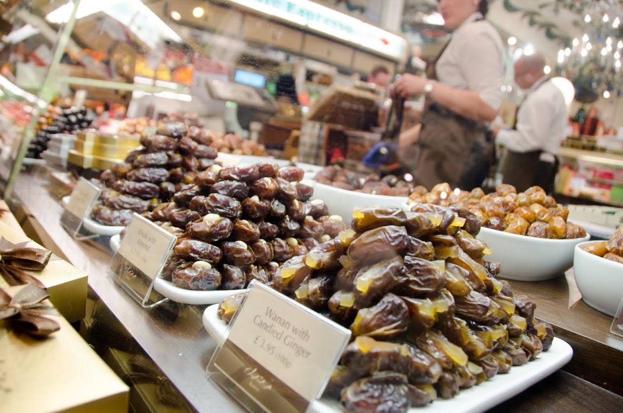 Dates at Harrods Food Hall