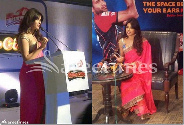 Priyanka_Chopra_Pink_Sari