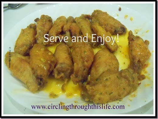 Serve Buffalo Chicken Wings Recipe Circling Through This Life