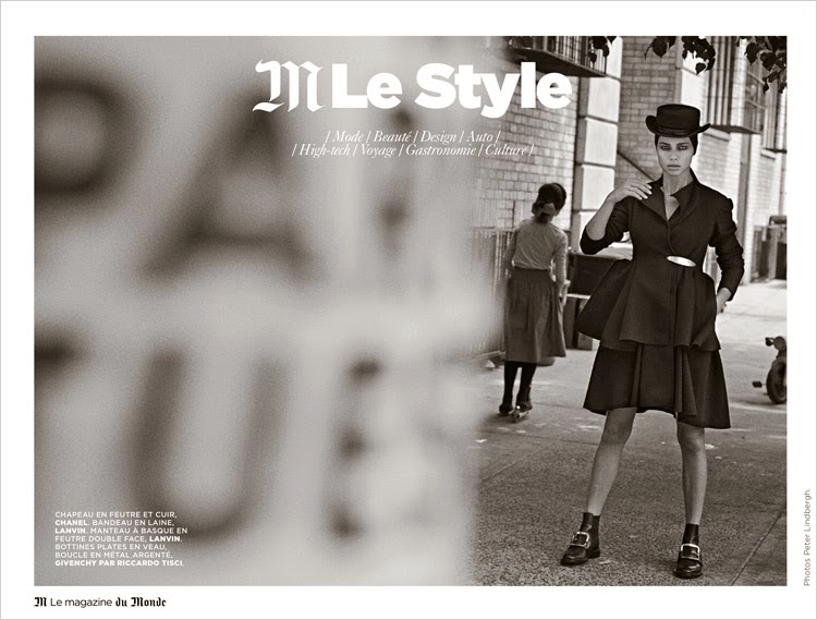 Адриана Лима (Adriana Lima) в журнале M L Monde (7 фото)