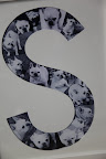 And the same thing with this 'S' for Sharkey - photos galore!  My initials are GK!  Where are my photos?