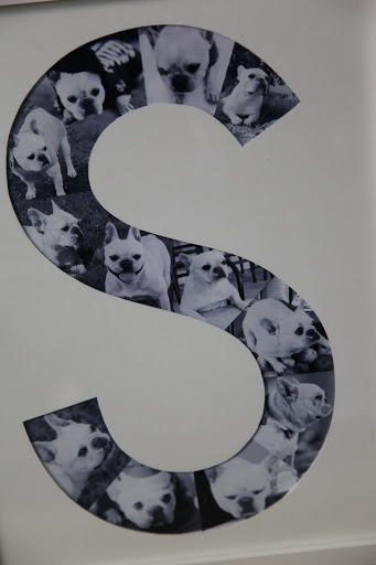 And the same thing with this 'S' for Sharkey - photos galore!  My initials are GK!  Where are my photos?