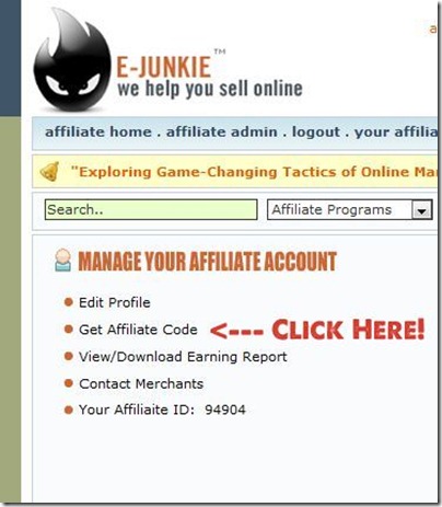 affiliate link how to image